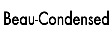 Beau-Condensed