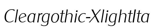 Cleargothic-XlightIta