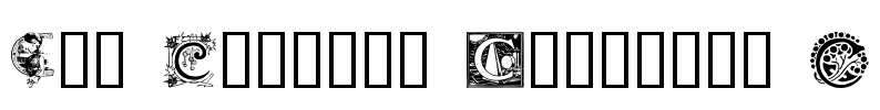 Art Nouveau Initials C