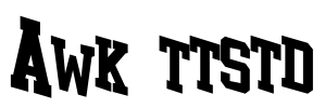 Awk ttstd