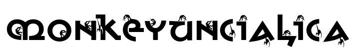 MonkeyUncialica Font Image