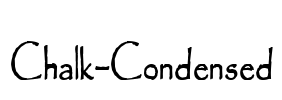 Chalk-Condensed