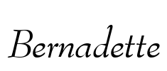 Bernadette Font Image