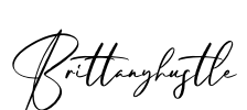 Brittanyhustle Font Image