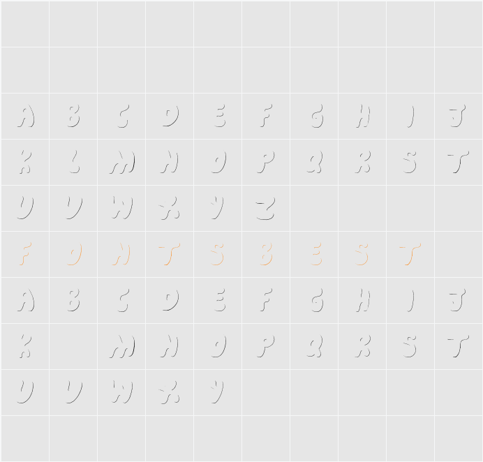 Cartoon Shadow Character Map