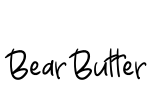 Bear Butter Font Image