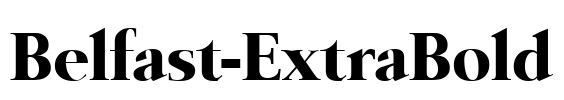 Belfast-ExtraBold