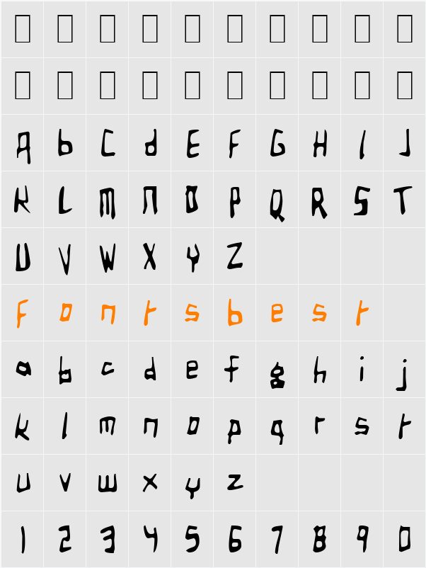 Birdland Aeroplane Character Map