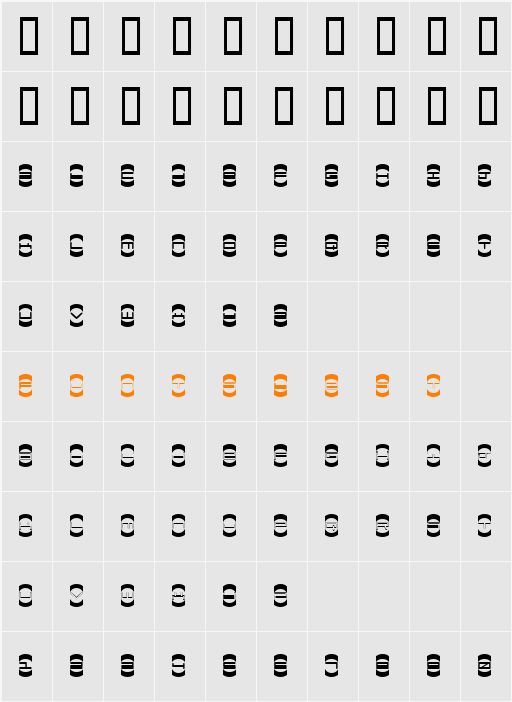 Mister Easy Character Map