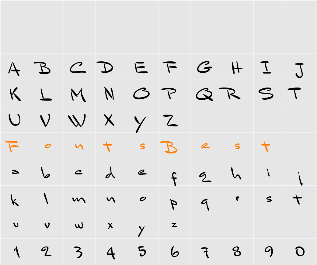 Mr Sandsfort Character Map