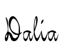 Dalia Font Image
