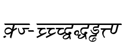 DV-TTSurekh Font Image