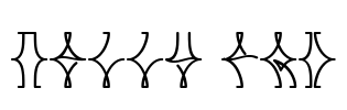 NELLY FRD Font Image