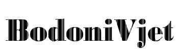BodoniVjet