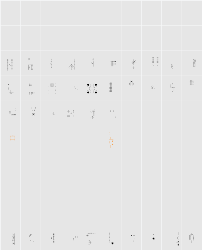 DIY Skeleton Character Map