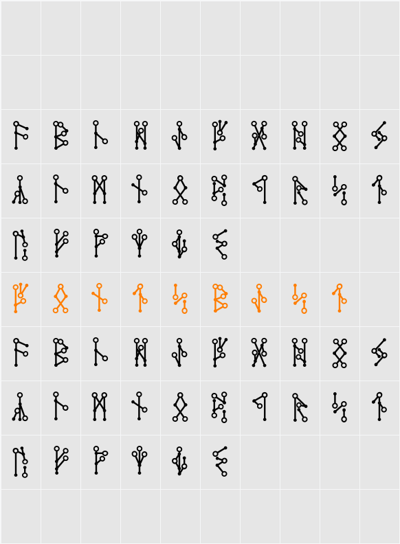 RuneAMN_CircuitSolderL1 Character Map