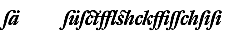 DTL Fleischmann Font Image