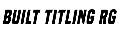 Built Titling Rg
