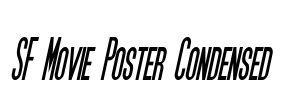 SF Movie Poster Condensed
