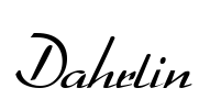 Dahrlin Font Image