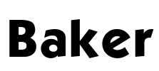 Baker Font Image