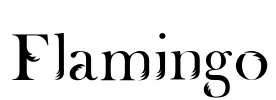 Flamingo Font Image