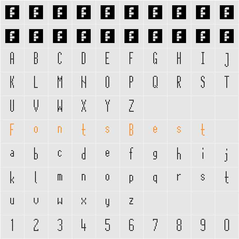 Citaro Zij DS Character Map