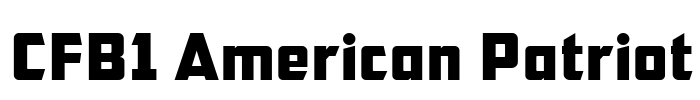 CFB1 American Patriot