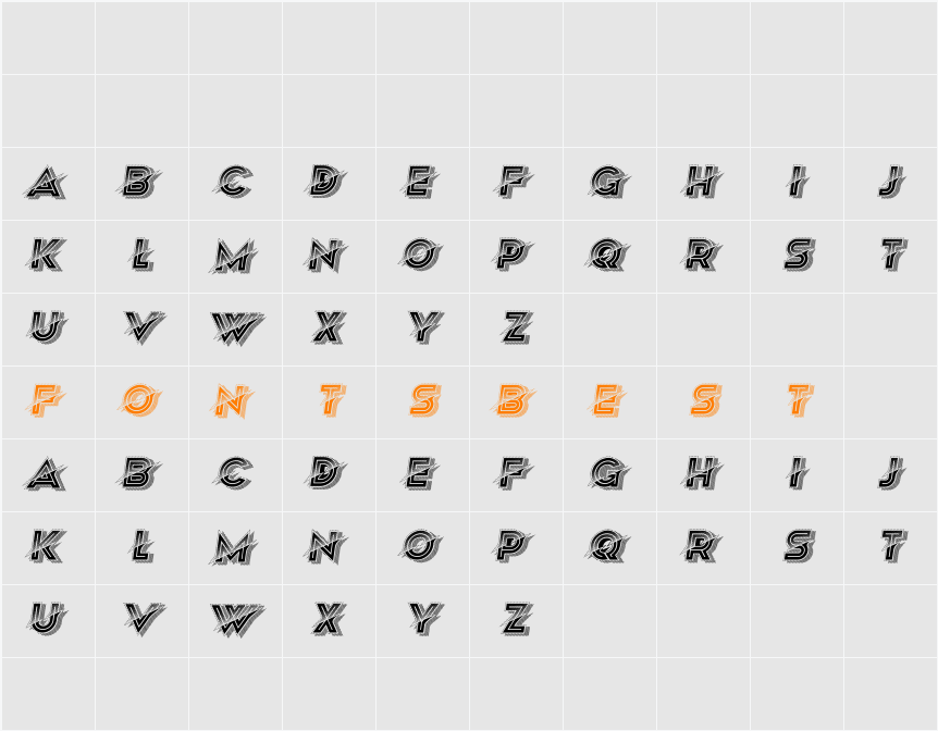 Astonish Character Map