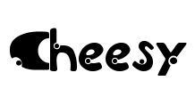 Cheesy Font Image