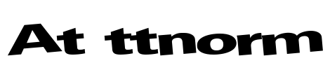 At ttnorm Font Image