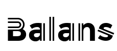 Balans Font Image