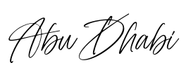 Abu Dhabi Font Image