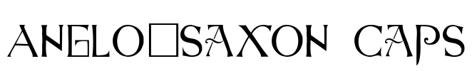 Anglo-Saxon Caps