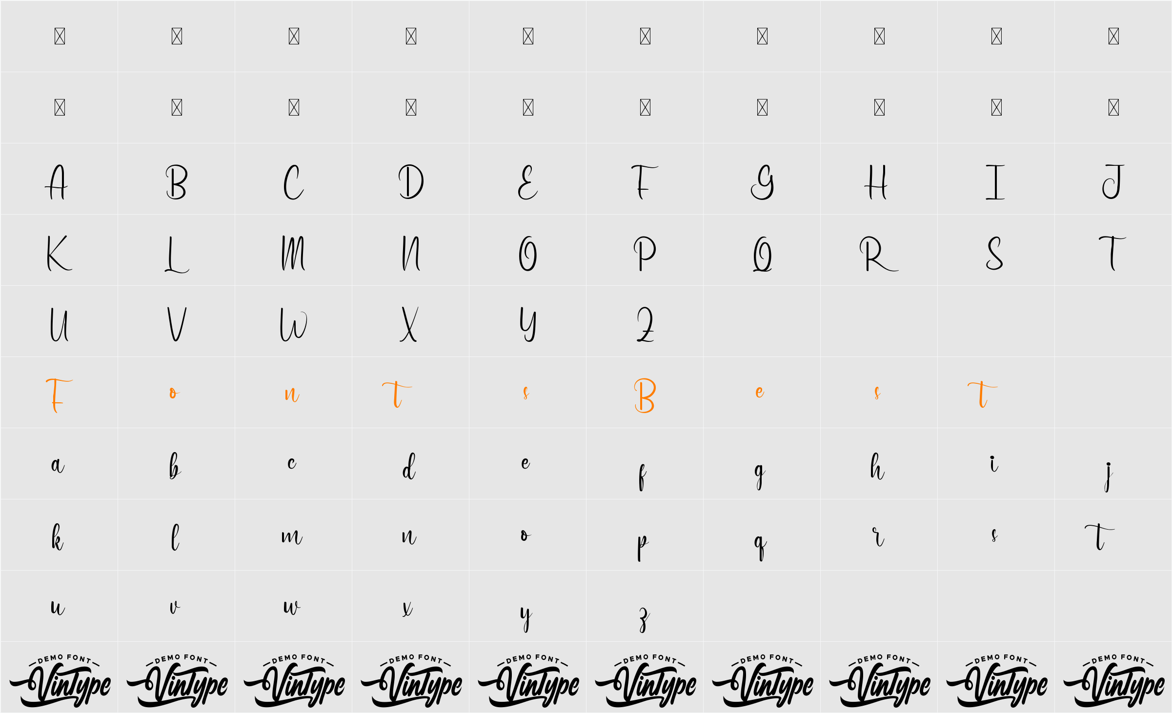 Always There Demo Character Map