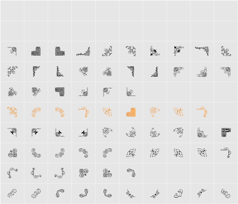 Corn Pop Two Character Map