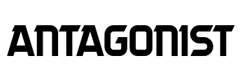 Antagonist Font Image