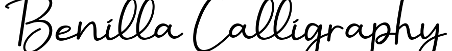 Benilla Calligraphy
