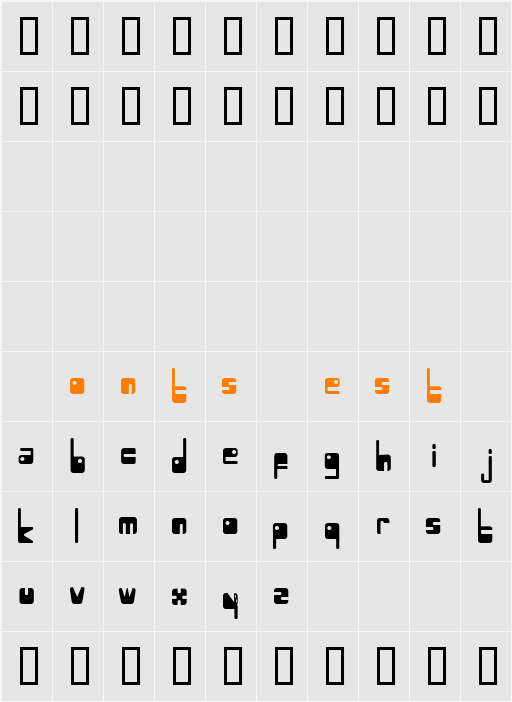 Atmosphere Character Map