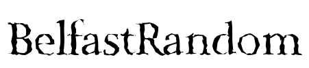 BelfastRandom Font Image