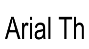 Arial Th