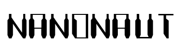 Nanonaut Font Image