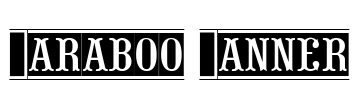 Baraboo Banner Font Image
