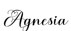 Agnesia Font Image
