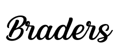Braders Font Image