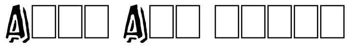 Afro Add plain Font Image