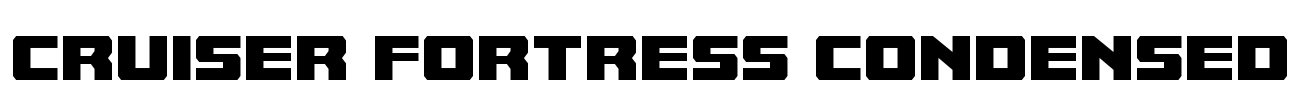 Cruiser Fortress Condensed