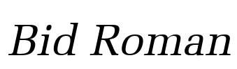 Bid Roman