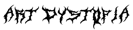 Art Dystopia Font Image