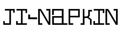 JI-Napkin Font Image